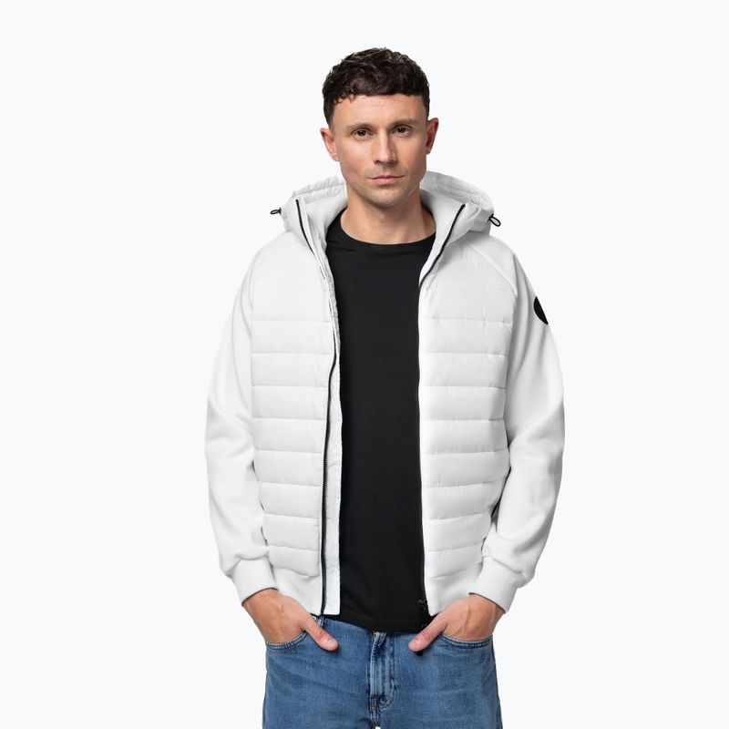 Куртка чоловіча Pitbull Palomar Padded Hooded Hybrid white 4