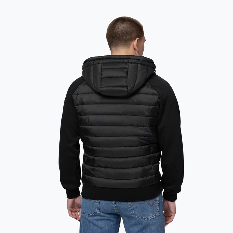 Чоловіча куртка Pitbull Palomar Padded Hooded Hybrid black 3
