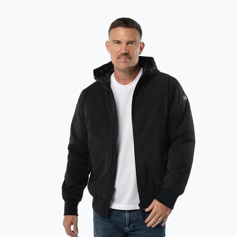Чоловіча куртка Pitbull York Hooded black 2