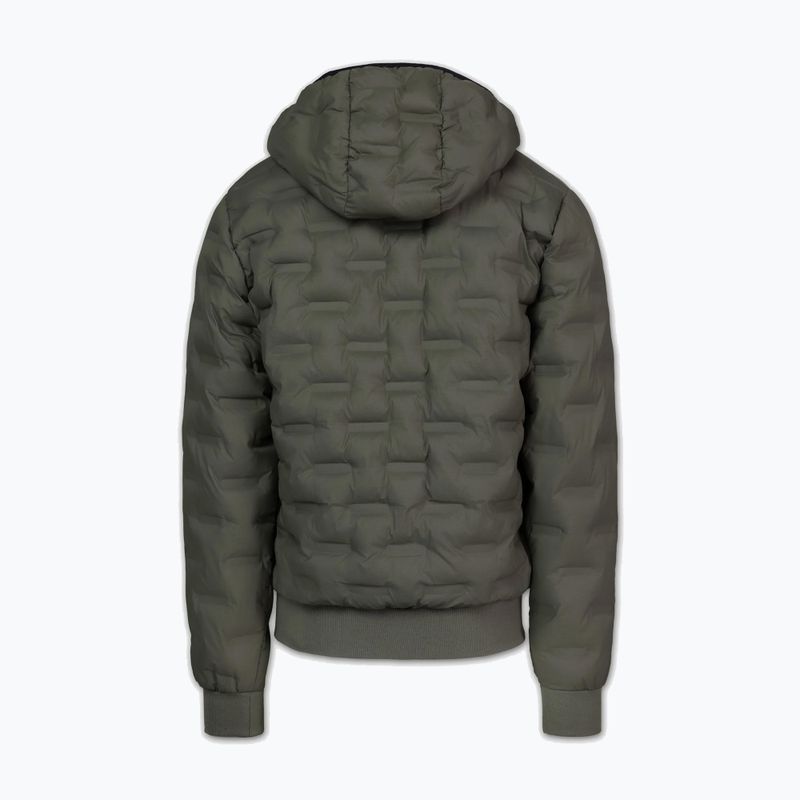 Куртка зимова чоловіча Pitbull Fisk Quilted Hooded olive 4