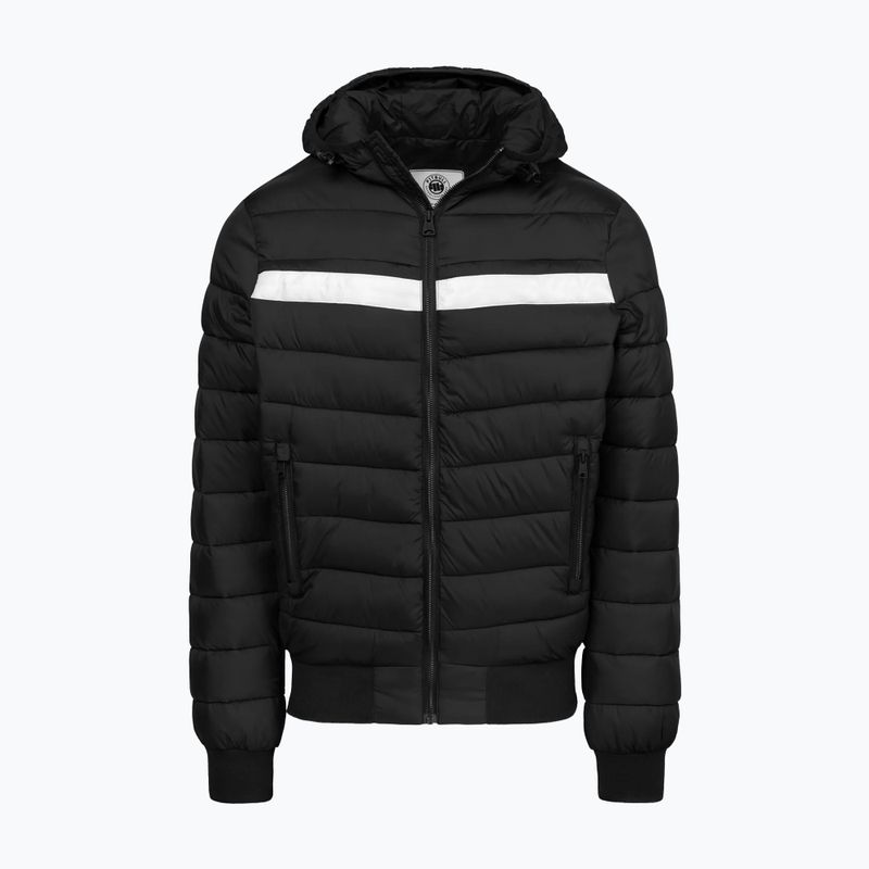 Чоловіча зимова куртка Pitbull Rubio Quilted Hooded black 5