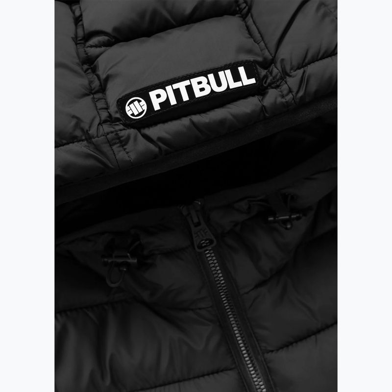 Чоловіча зимова куртка Pitbull Rubio Quilted Hooded black 8