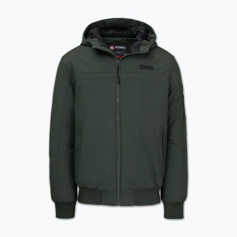 Куртка зимова чоловіча Pitbull Balboa 2 Hooded dark green 6