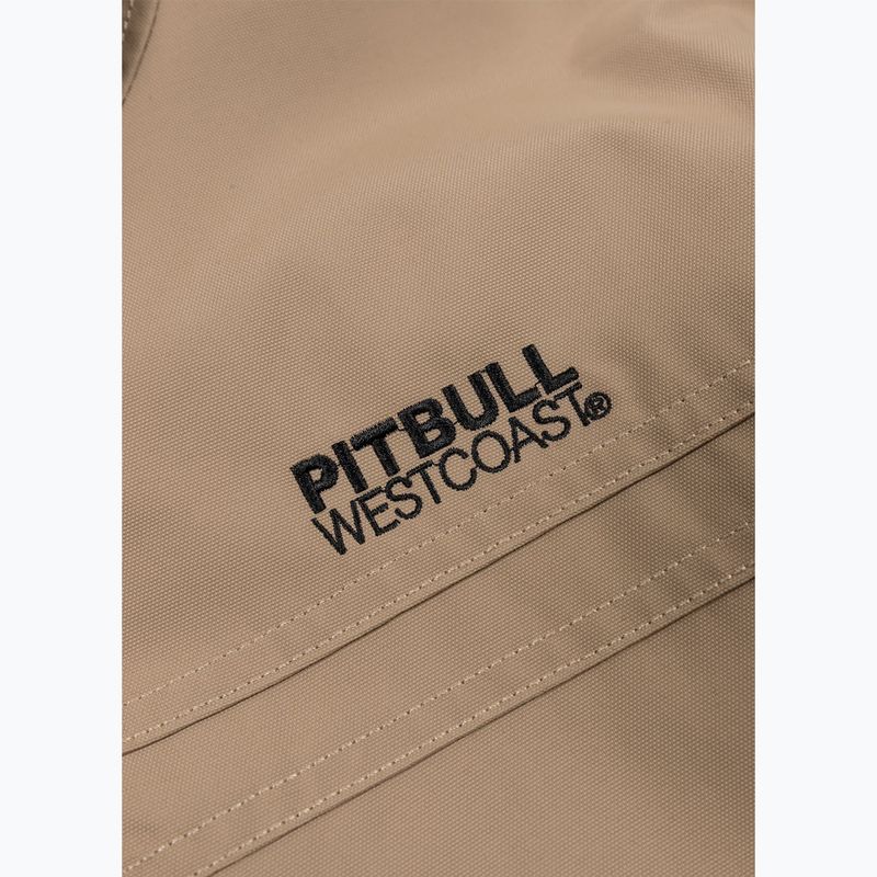 Куртка зимова чоловіча Pitbull Balboa 2 Hooded dark sand 9