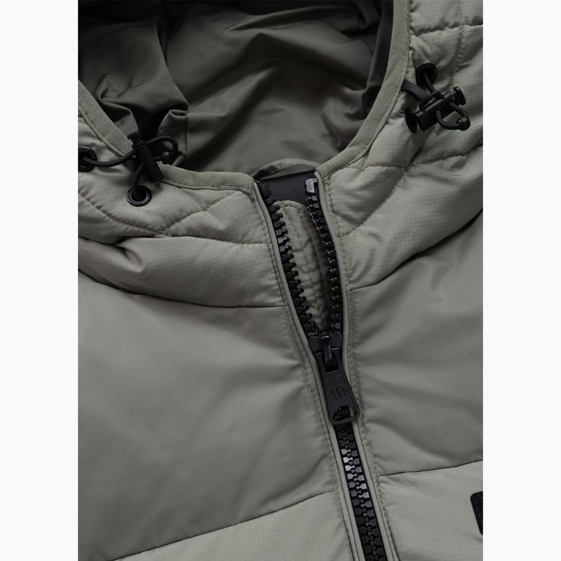Чоловіча зимова куртка Pitbull Dillon Quilted Hooded dusty salvia 8
