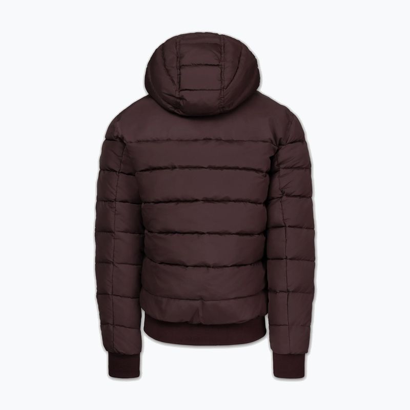 Чоловіча зимова куртка Pitbull Dillon Quilted Hooded burgundy 6