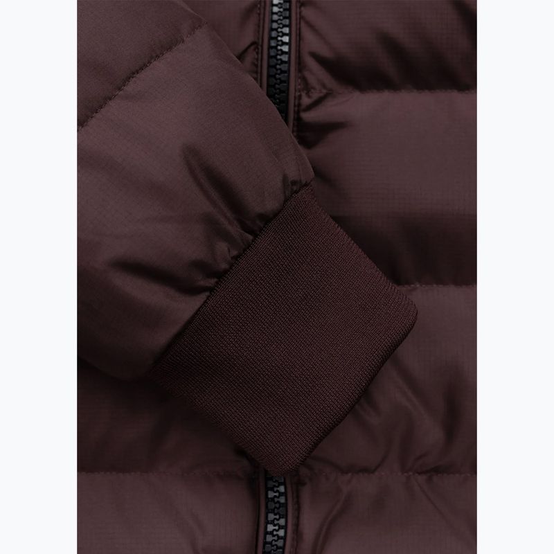 Чоловіча зимова куртка Pitbull Dillon Quilted Hooded burgundy 11