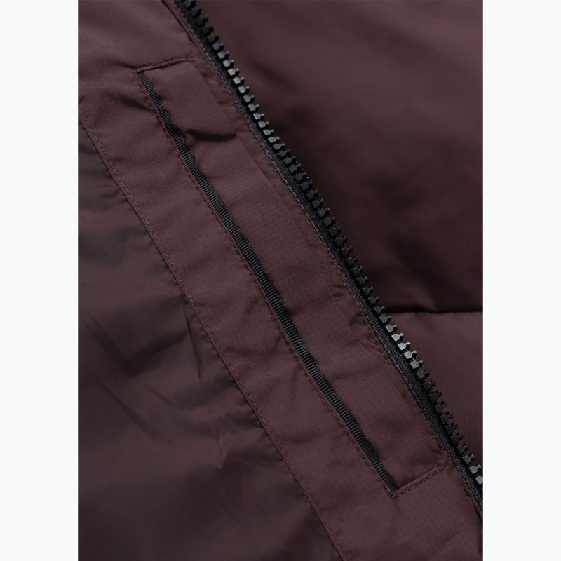 Чоловіча зимова куртка Pitbull Dillon Quilted Hooded burgundy 12
