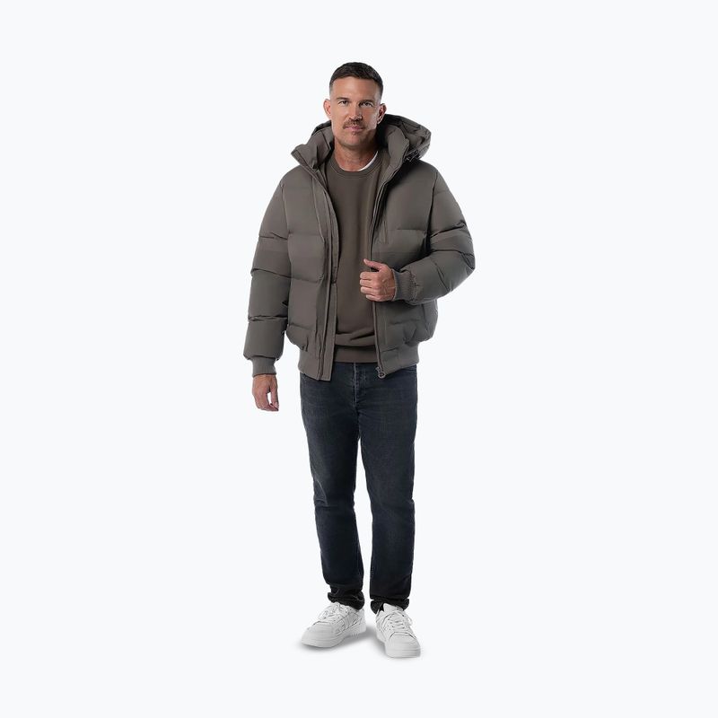 Чоловіча зимова куртка Pitbull Patton Quilted Hooded taupe 2