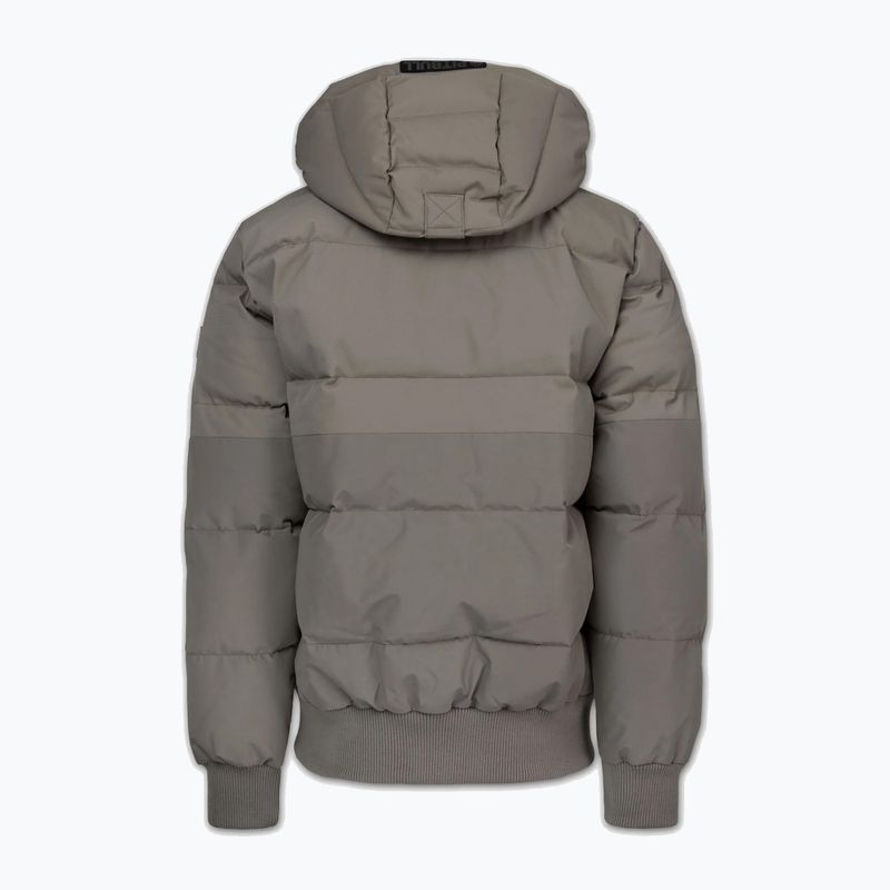 Куртка зимова чоловіча Pitbull Patton Quilted Hooded taupe 5