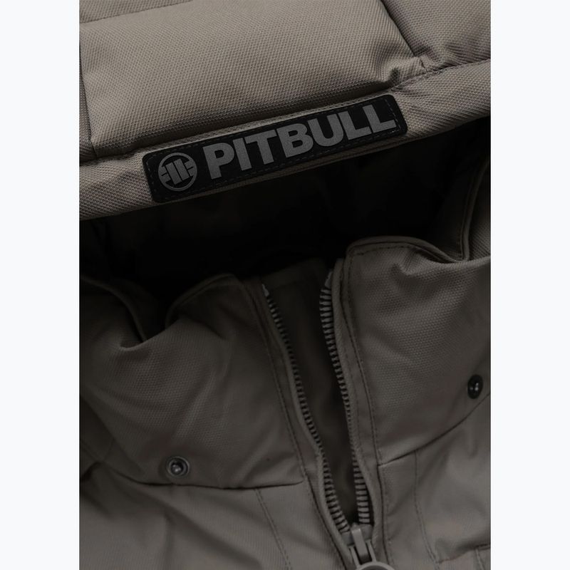 Чоловіча зимова куртка Pitbull Patton Quilted Hooded taupe 9