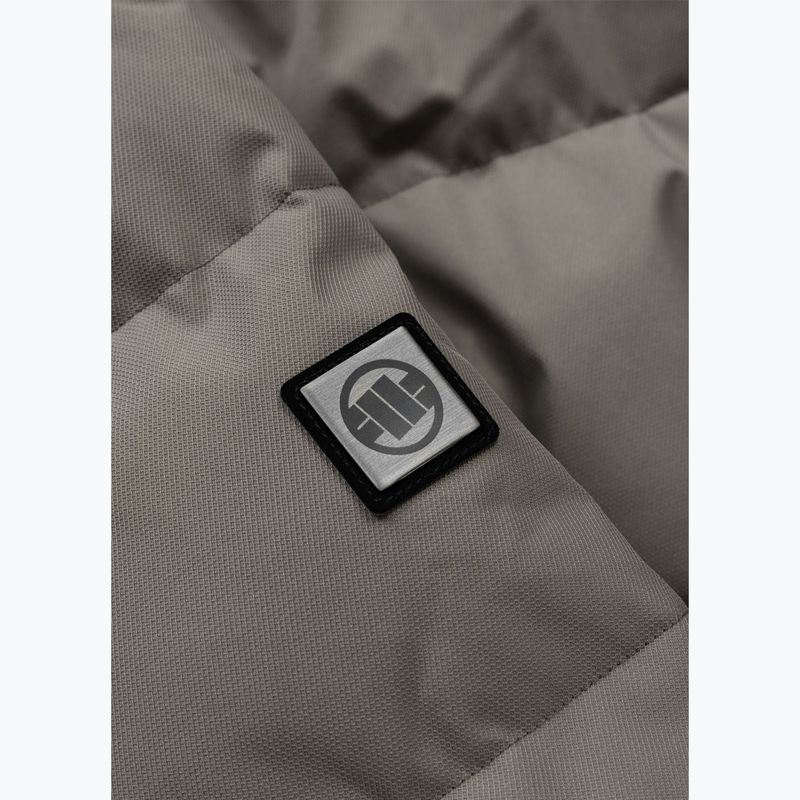Куртка зимова чоловіча Pitbull Patton Quilted Hooded taupe 10