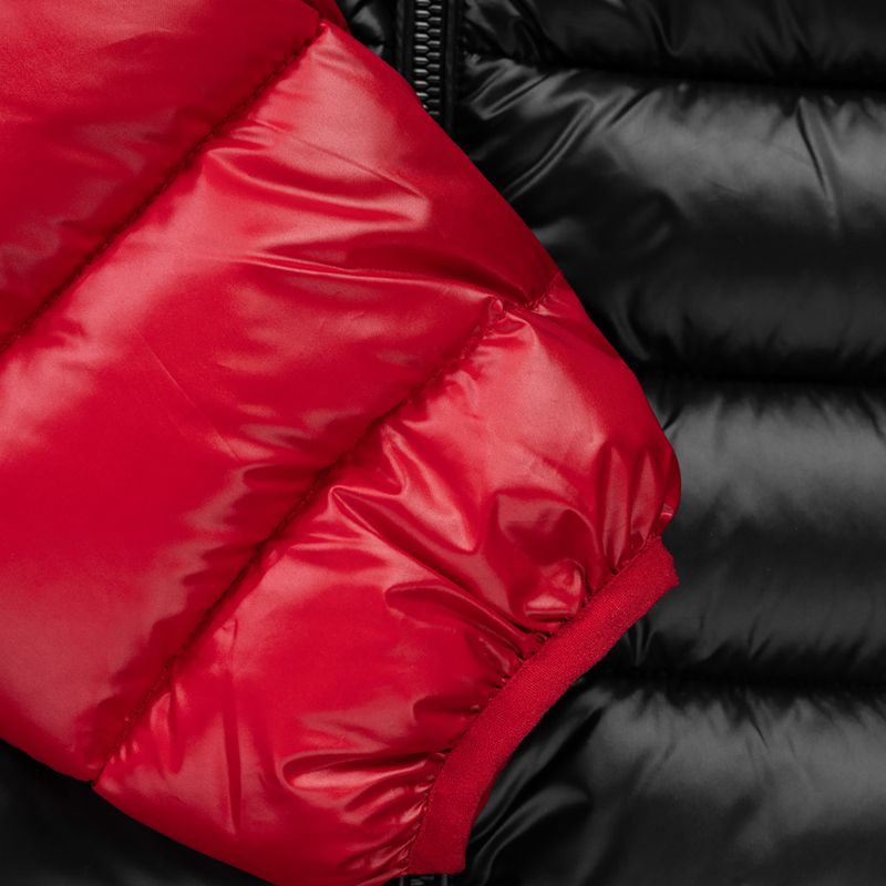 Куртка зимова чоловіча Pitbull Shatto Quilted Hooded red/black 6