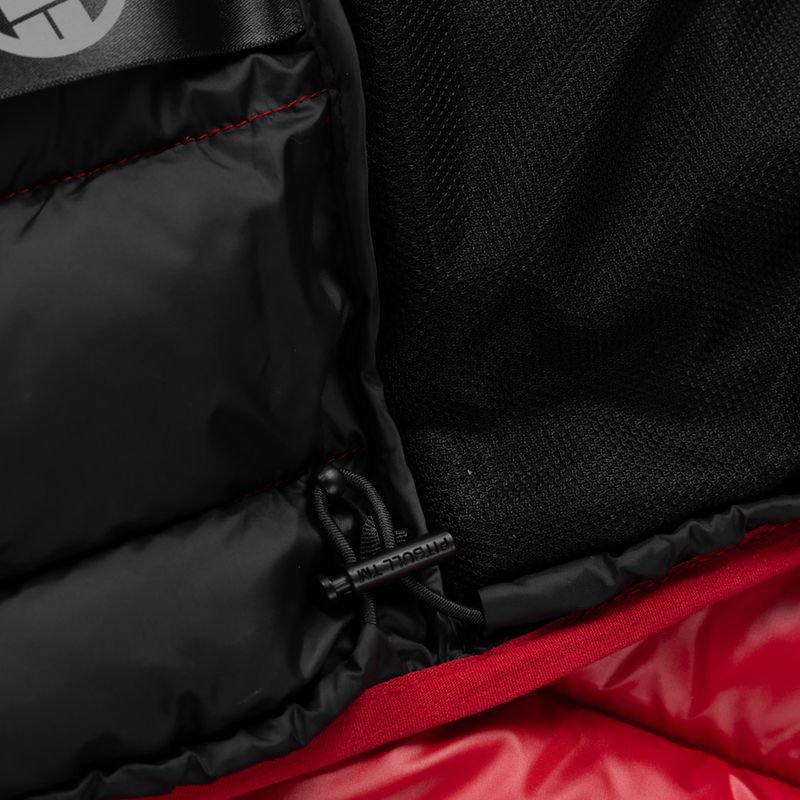 Куртка зимова чоловіча Pitbull Shatto Quilted Hooded red/black 9