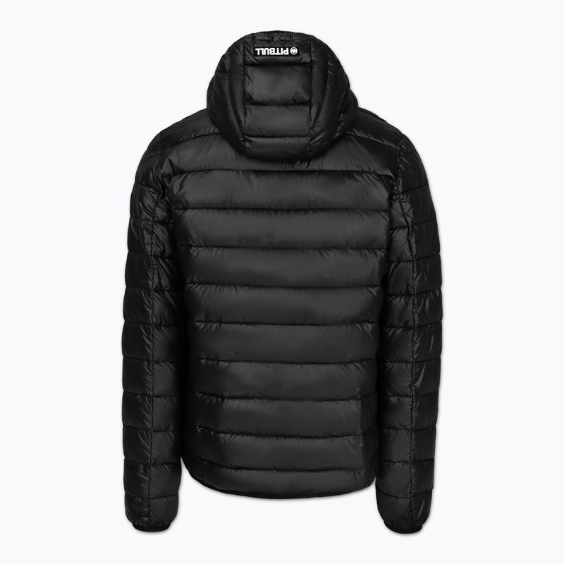 Чоловіча зимова куртка Pitbull Shatto Quilted Hooded black 2