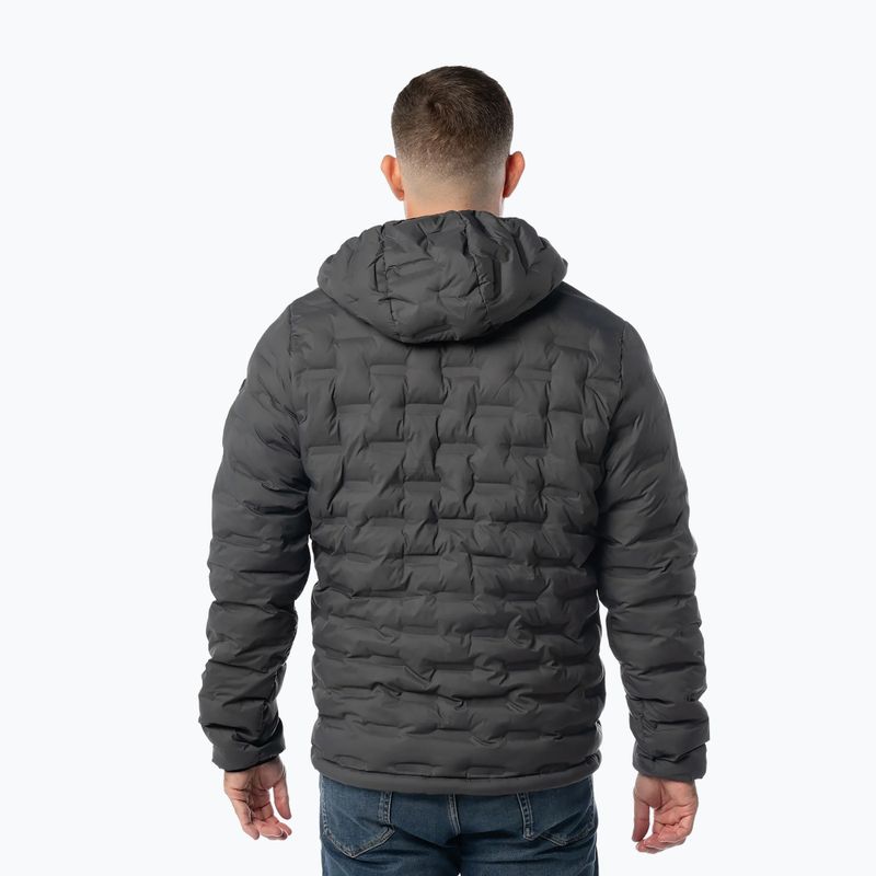 Чоловіча зимова куртка Pitbull Camino Quilted Hooded graphite 3