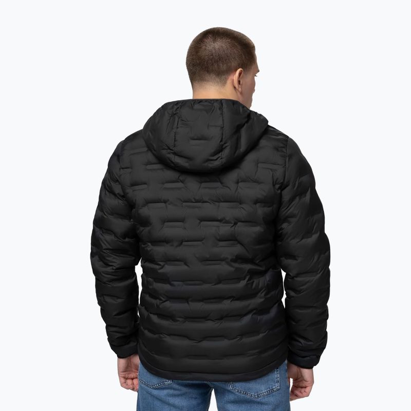 Куртка зимова чоловіча Pitbull Camino Quilted Hooded black 3