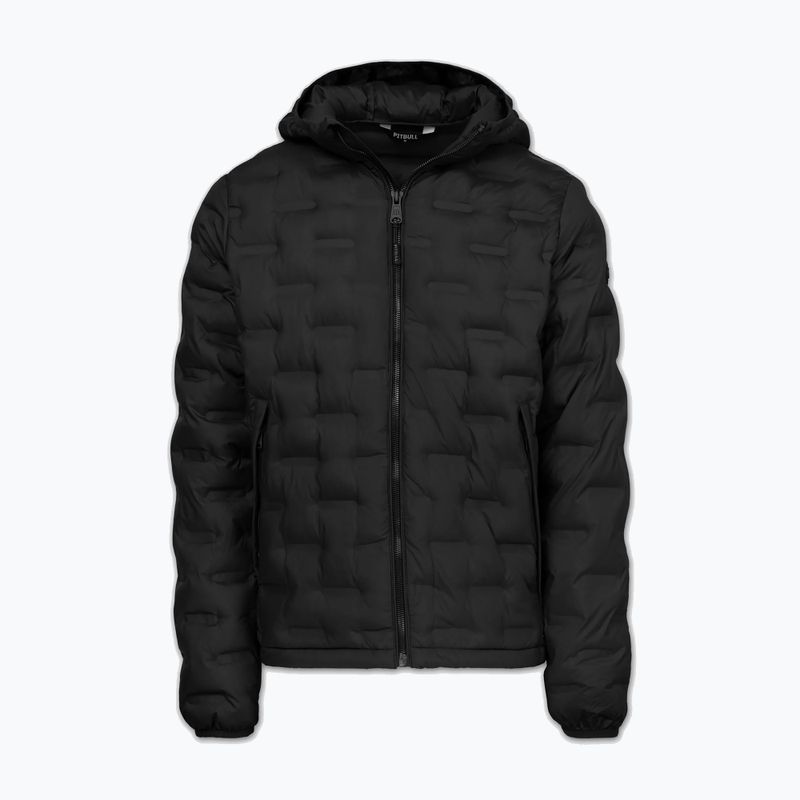 Куртка зимова чоловіча Pitbull Camino Quilted Hooded black 5