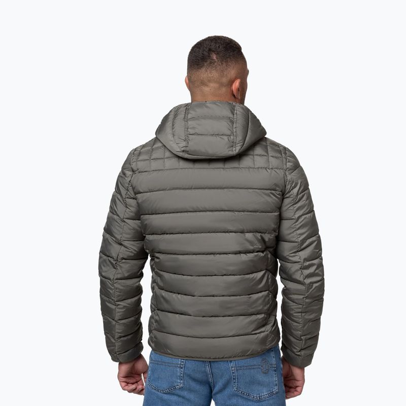 Чоловіча зимова куртка Pitbull Foothill Hooded Padded taupe 3
