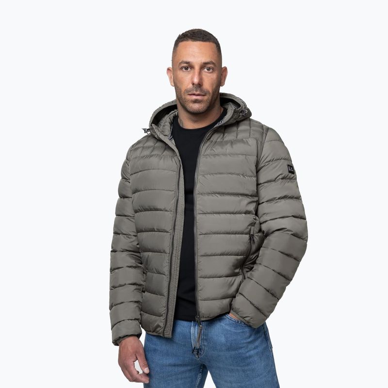 Чоловіча зимова куртка Pitbull Foothill Hooded Padded taupe 4