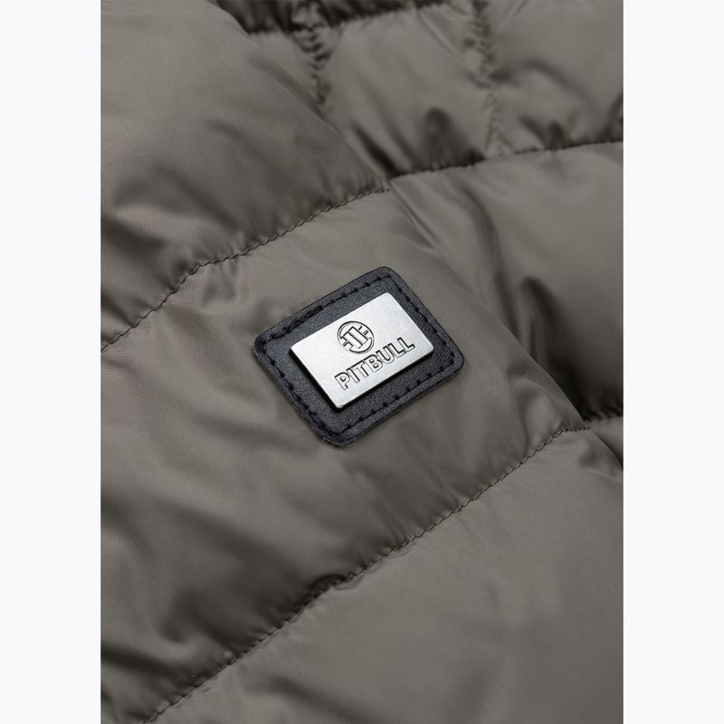 Куртка зимова чоловіча Pitbull Foothill Hooded Padded taupe 8
