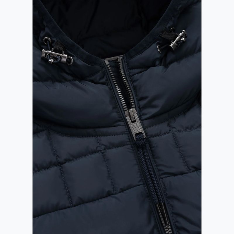 Куртка зимова чоловіча Pitbull Foothill Hooded Padded dark navy 6