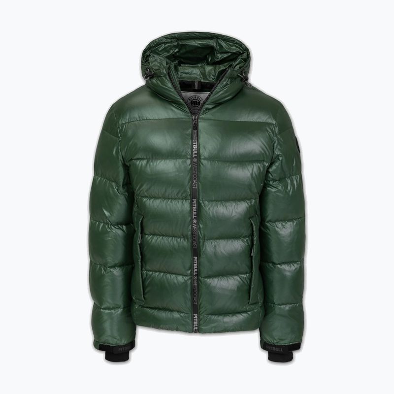 Чоловіча зимова куртка Pitbull Pepperwood Ribstop Padded Hooded black/green 5