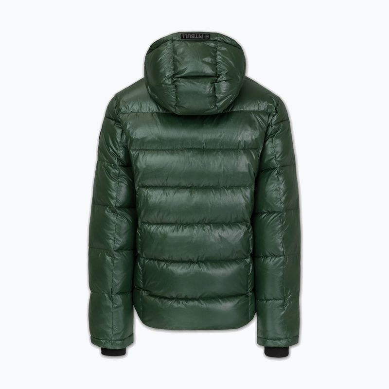 Чоловіча зимова куртка Pitbull Pepperwood Ribstop Padded Hooded black/green 6