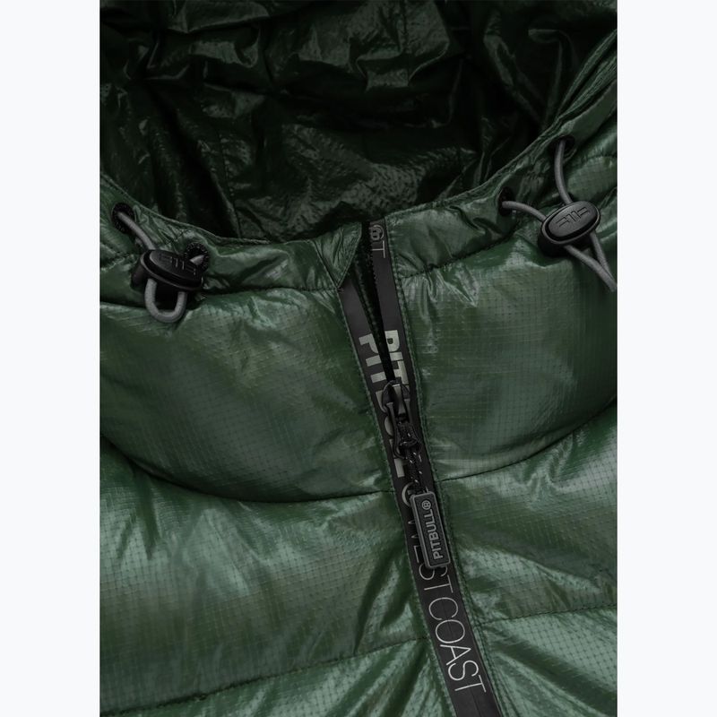 Чоловіча зимова куртка Pitbull Pepperwood Ribstop Padded Hooded black/green 7