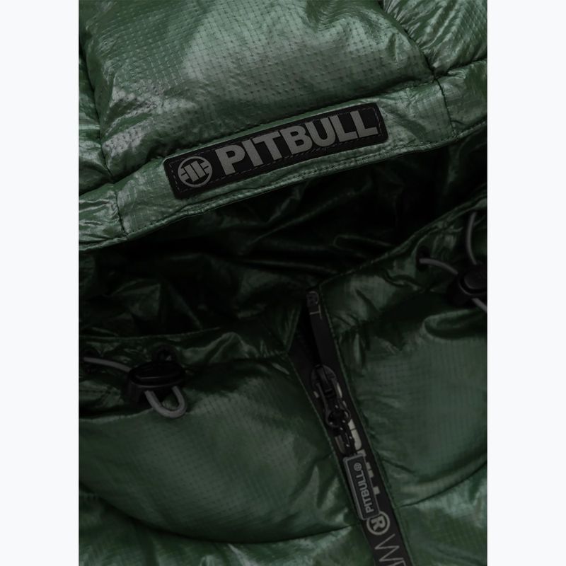 Чоловіча зимова куртка Pitbull Pepperwood Ribstop Padded Hooded black/green 9
