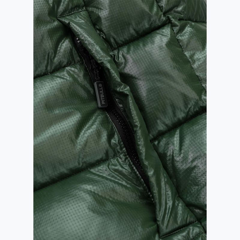 Куртка зимова чоловіча Pitbull Pepperwood Ribstop Padded Hooded black/green 13