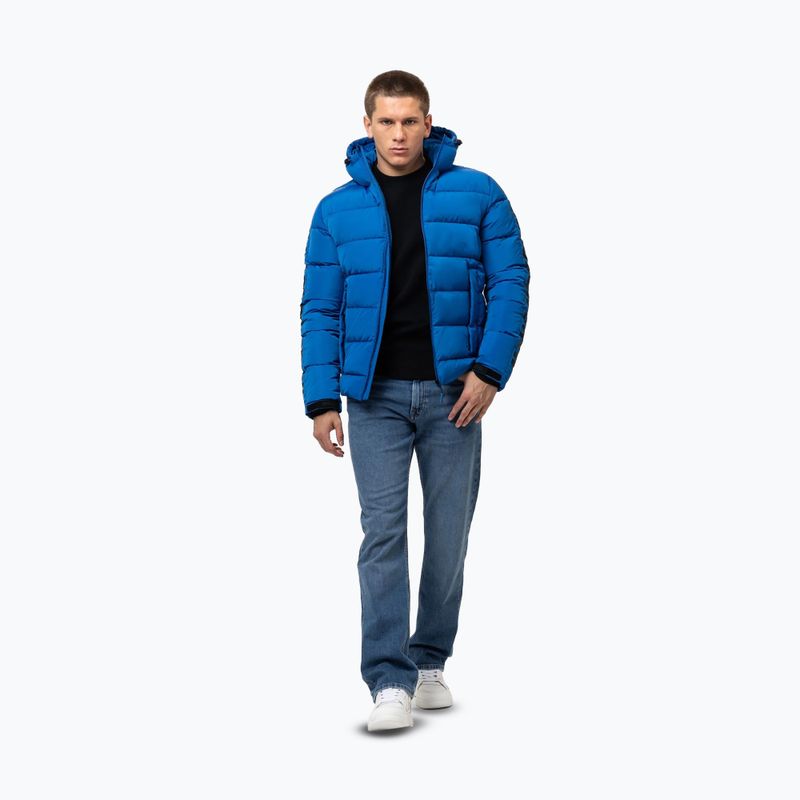 Чоловіча зимова куртка Pitbull Airway 4 Padded Hooded royal blue 2