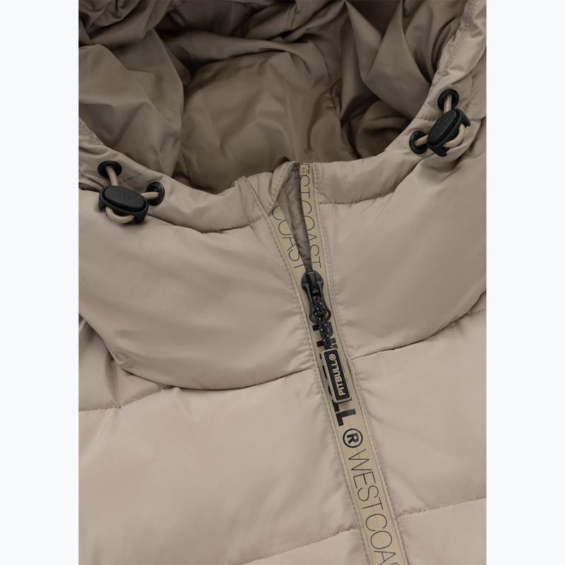 Куртка зимова чоловіча Pitbull Airway 4 Padded Hooded pale sand 9