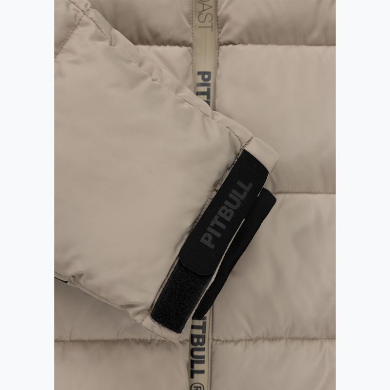 Куртка зимова чоловіча Pitbull Airway 4 Padded Hooded pale sand 12