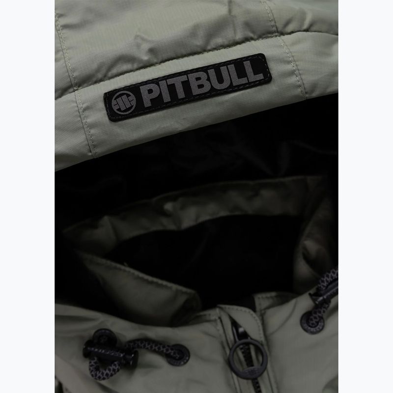 Чоловіча зимова куртка Pitbull Crestline Padded Hooded dusty sage 6