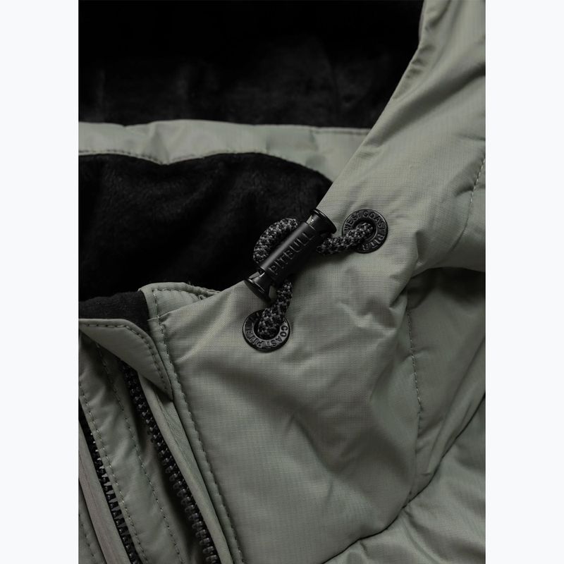 Куртка зимова чоловіча Pitbull Crestline Padded Hooded dusty salvia 7