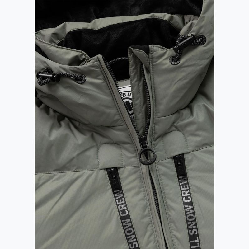 Чоловіча зимова куртка Pitbull Crestline Padded Hooded dusty sage 8