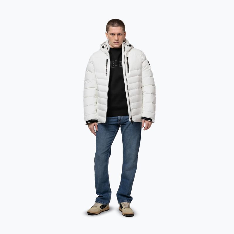 Куртка зимова чоловіча Pitbull Crestline Padded Hooded off white 2