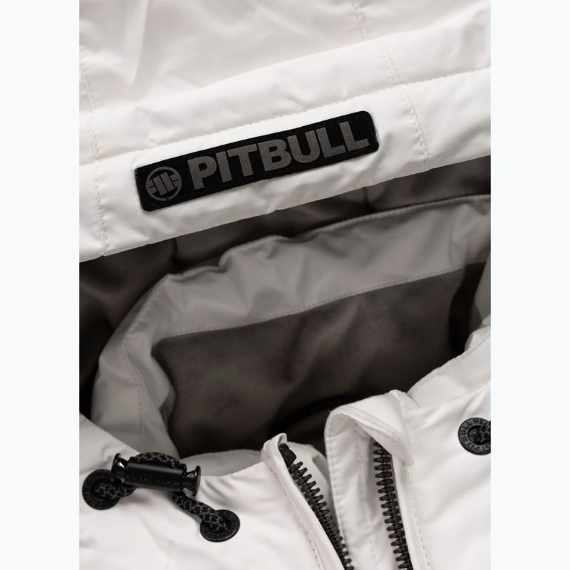 Чоловіча зимова куртка Pitbull Crestline Padded Hooded off white 10