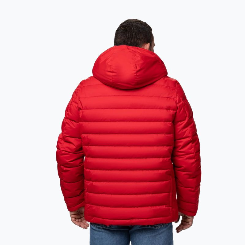 Чоловіча зимова куртка Pitbull Crestline Padded Hooded red 3