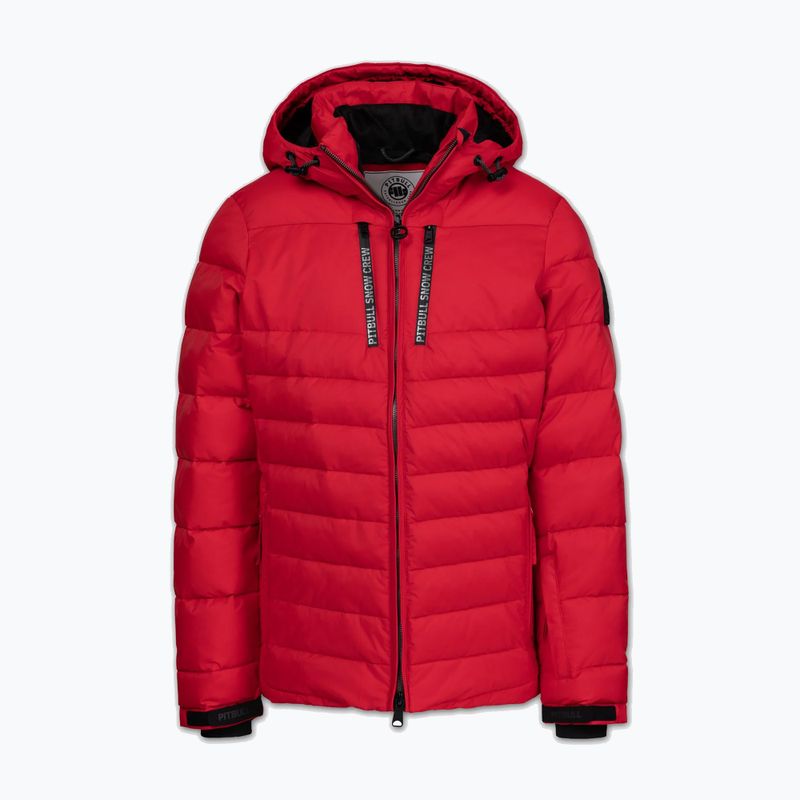 Куртка зимова чоловіча Pitbull Crestline Padded Hooded red 5