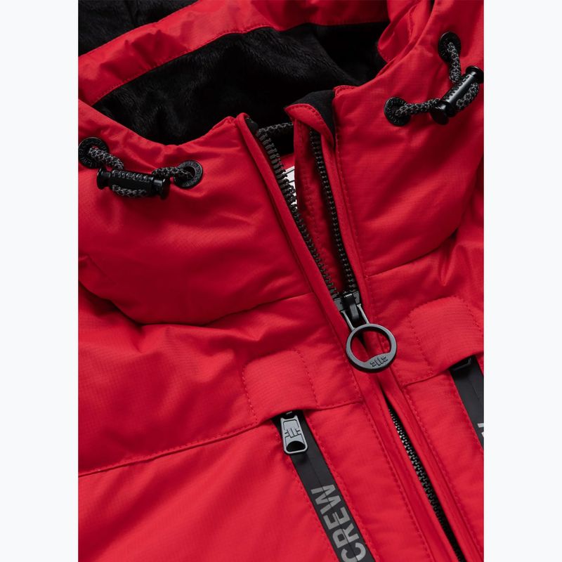 Куртка зимова чоловіча Pitbull Crestline Padded Hooded red 7