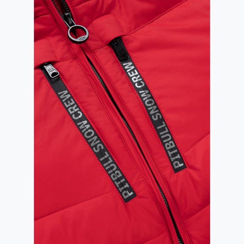 Куртка зимова чоловіча Pitbull Crestline Padded Hooded red 9