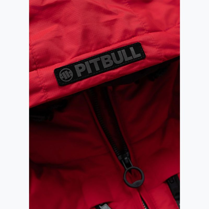 Куртка зимова чоловіча Pitbull Crestline Padded Hooded red 10