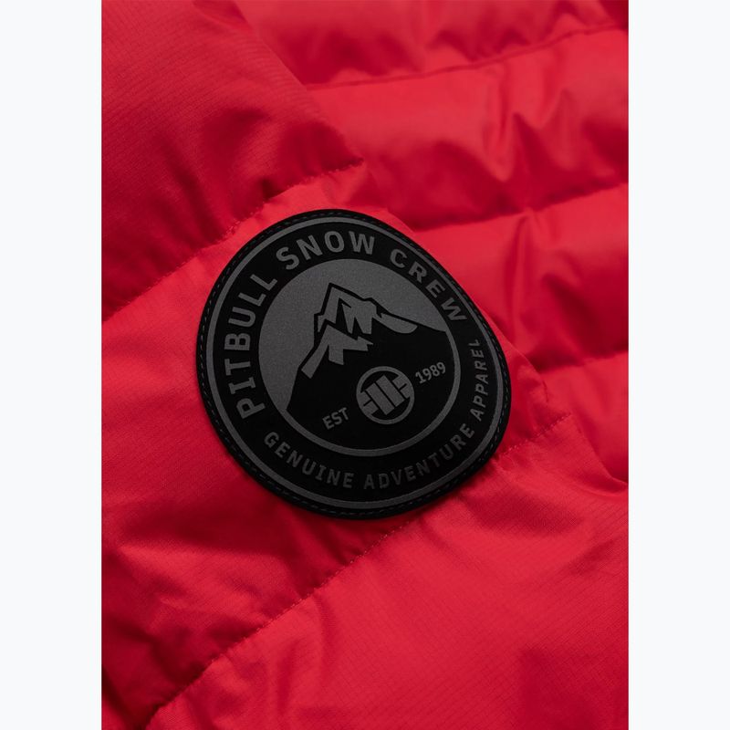 Чоловіча зимова куртка Pitbull Crestline Padded Hooded red 11