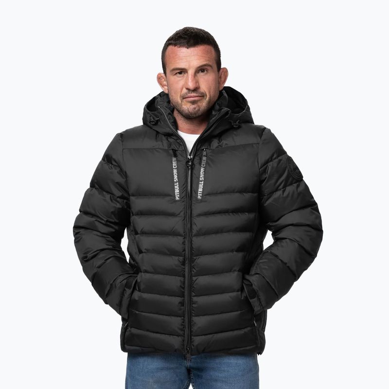 Куртка зимова чоловіча Pitbull Crestline Padded Hooded black