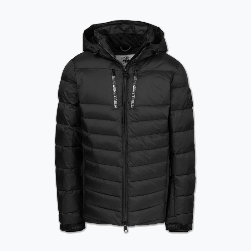 Куртка зимова чоловіча Pitbull Crestline Padded Hooded black 5