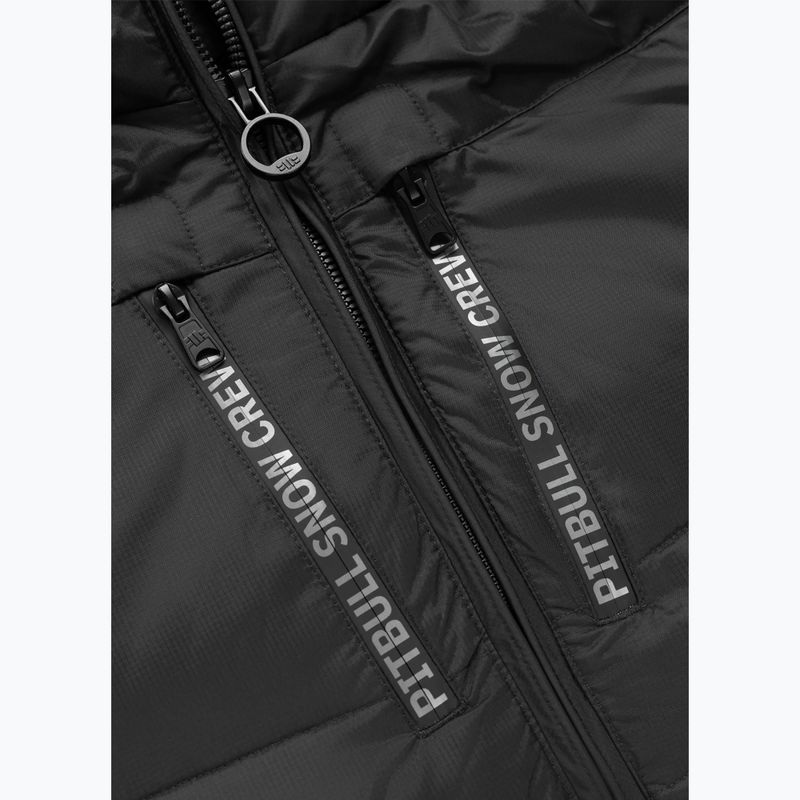 Чоловіча зимова куртка Pitbull Crestline Padded Hooded black 8