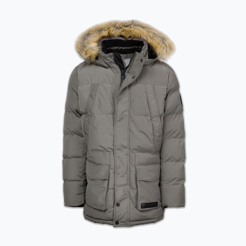 Куртка зимова чоловіча Pitbull Forest Hooded Parka taupe 5