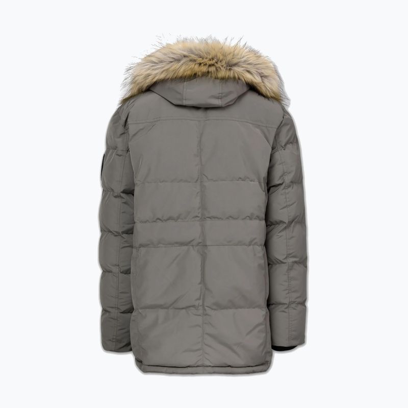 Чоловіча зимова куртка Pitbull Forest Hooded Parka taupe 6